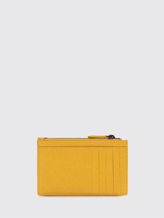 26SS 발렌시아가 르 시티 롱 코인 앤 카드 홀더 8106072ABFY 7014 Yellow - BALENCIAGA