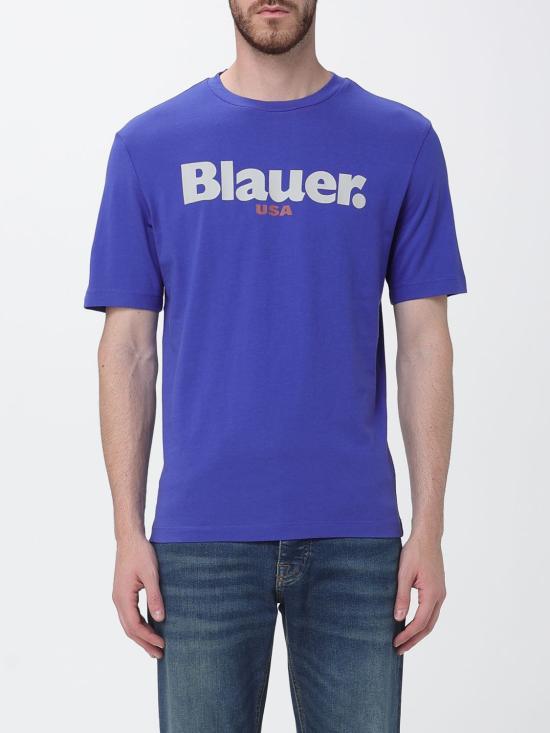 26SS 블라우어 반팔 티셔츠 BLUH02299007439 853 Royal Blue