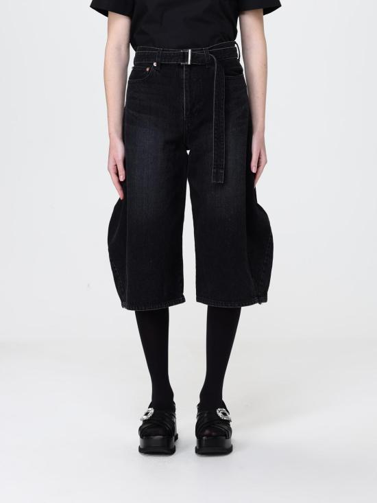26SS 사카이 숏팬츠 2608317 001 Black