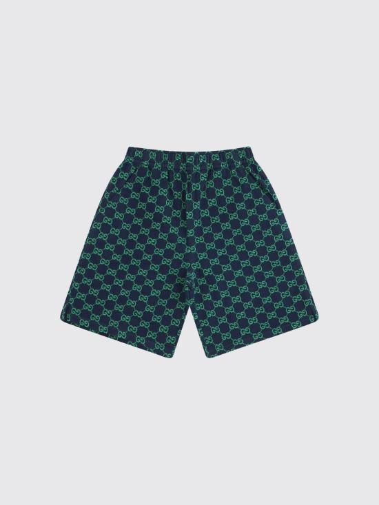 26SS [키즈] 구찌 쇼츠/버뮤다 849680XJHA9 4085 Navy