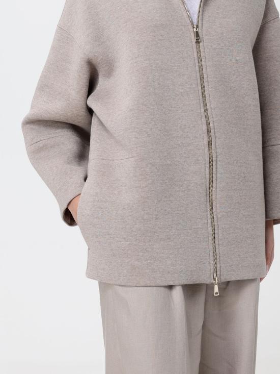 26SS 막스마라 후드 티셔츠 2611921011600 002 Beige - MAX MARA