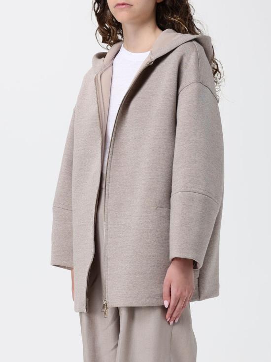 26SS 막스마라 후드 티셔츠 2611921011600 002 Beige - MAX MARA