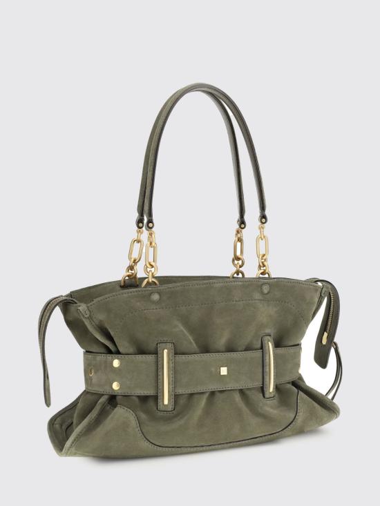 26SS 발망 숄더백 GN0DB035LCAO 7AS Olive - BALMAIN