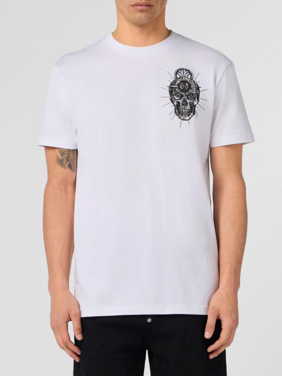 26SS 필립 플레인 반팔 티셔츠 SAFCMTK8816PJY002N 01 White