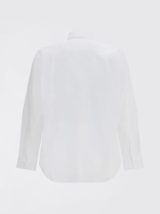 26SS 꼼데가르송 레드하트 와펜 셔츠 AXB002051 2 White - COMME DES GARCONS
