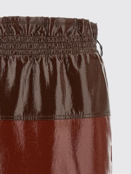 26SS 생로랑 미디 스커트 851065Y7J67 2309 Burgundy - SAINT LAURENT