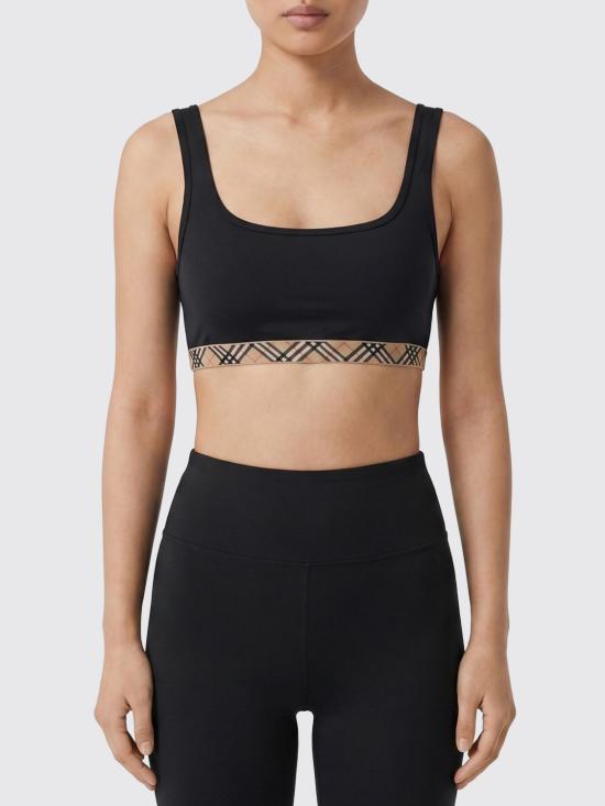 26SS 버버리 트레이닝 티셔츠 8126404 Black
