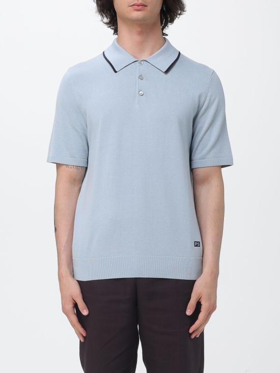 26SS 폴 스미스 폴로 티셔츠 M2R818ZV22594 40 Blue 1