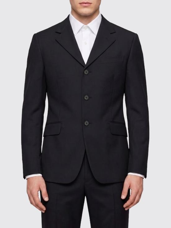 26SS 질샌더 수트 자켓 J21BN0227J40249 001 Black