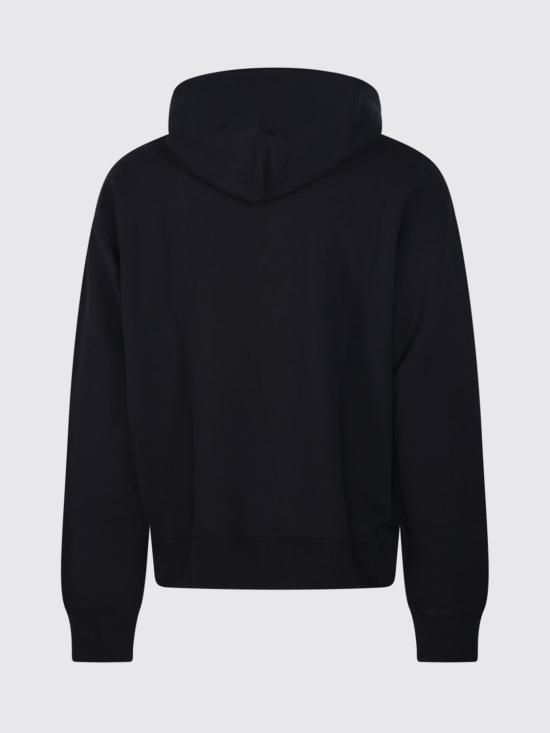 26SS 오프화이트 후드 티셔츠 OMBB085S26FLE00O 0001 Black - OFF WHITE