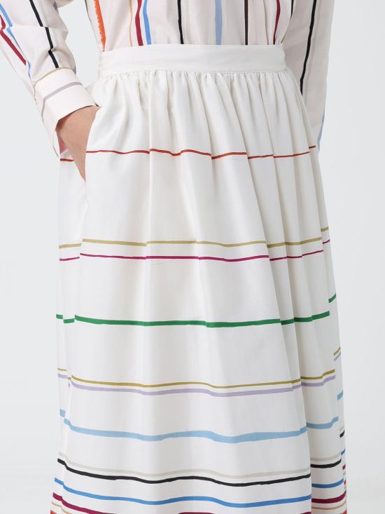 26SS 폴 스미스 롱 스커트 W1R311SV11230 92 White - PAUL SMITH