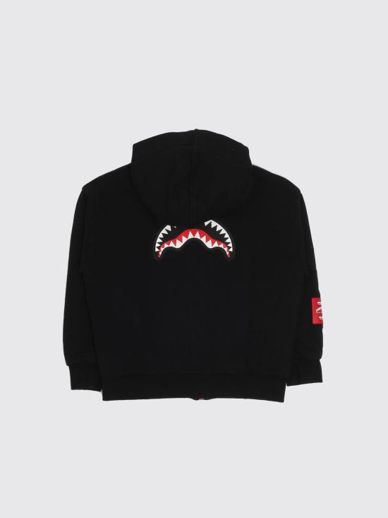 26SS [키즈] 스프레이그라운드 풀오버 SPY1385 Black - SPRAYGROUND