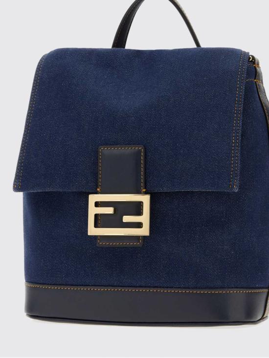 26SS 펜디 백팩 8BZ057AWVF F0NAP Blue - FENDI