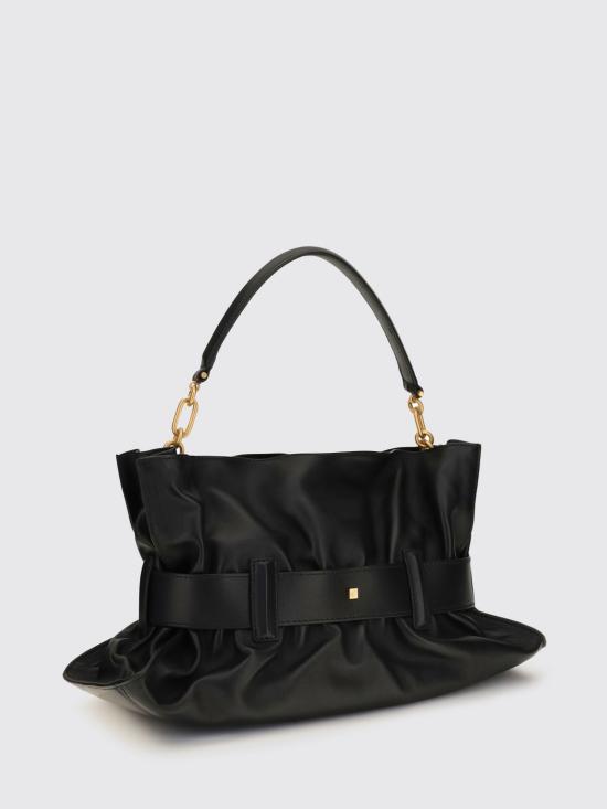 26SS 발망 숄더백 GN0KK990LSAX 0PA Black - BALMAIN