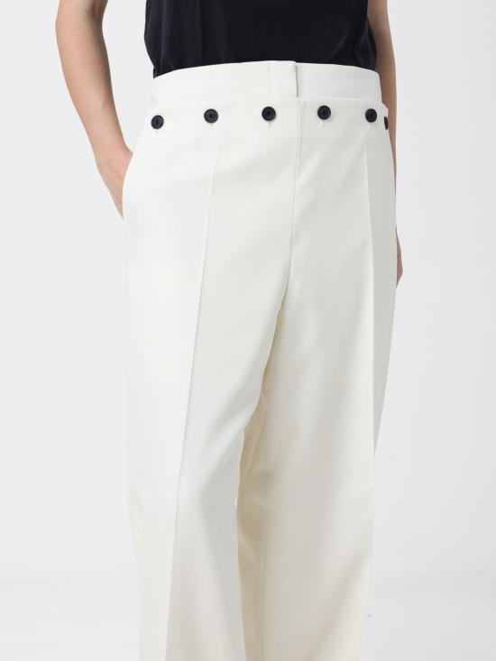 26SS 보스 스트레이트 팬츠 50553938 118 White - BOSS