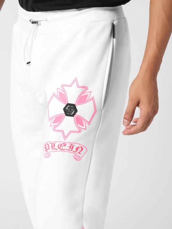 26SS 필립 플레인 스트레이트 팬츠 AAECMJT2696PTE003N 0187 White - PHILIPP PLEIN