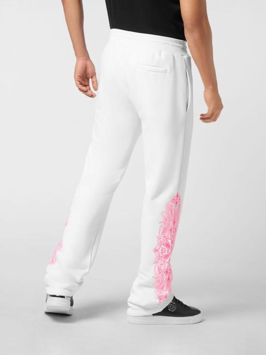 26SS 필립 플레인 스트레이트 팬츠 AAECMJT2696PTE003N 0187 White - PHILIPP PLEIN