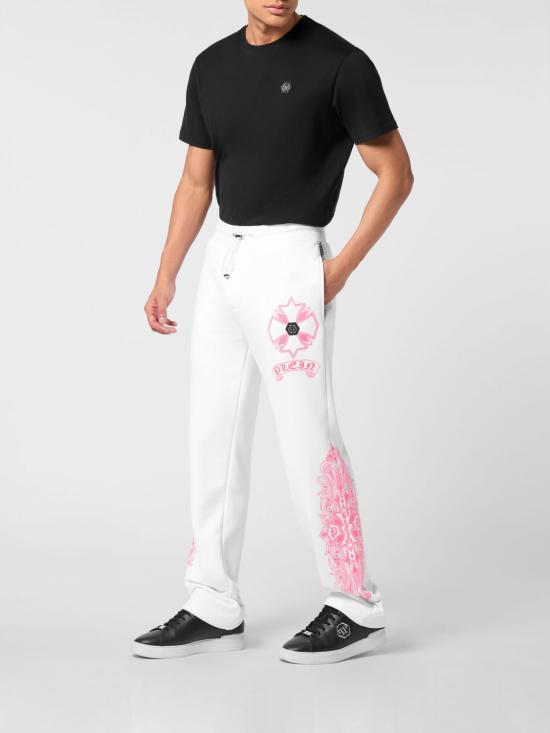 26SS 필립 플레인 스트레이트 팬츠 AAECMJT2696PTE003N 0187 White - PHILIPP PLEIN