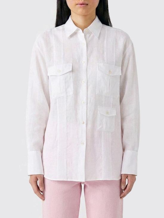 26SS 에르마노 설비노 셔츠 D482K754TUG 10601 White