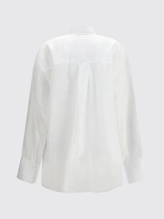 26SS 에르마노 설비노 셔츠 D482K754TUG 10601 White - ERMANNO SCERVINO