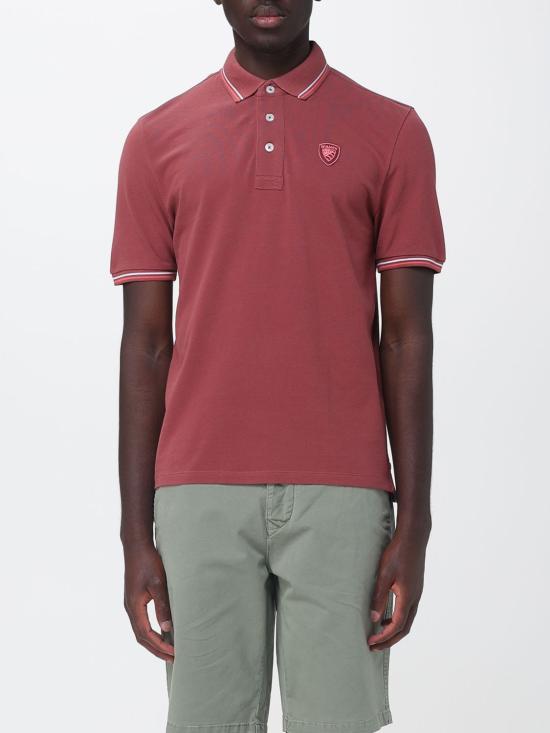 26SS 블라우어 폴로 티셔츠 BLUT02293006801 586 Brick Red