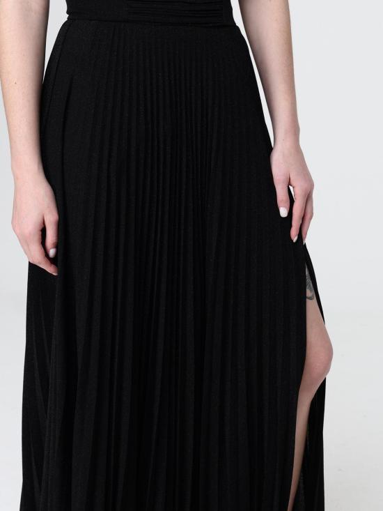 26SS 엘리자베타프랜치 롱 원피스 ABR1661E2 110 Black - ELISABETTA FRANCHI