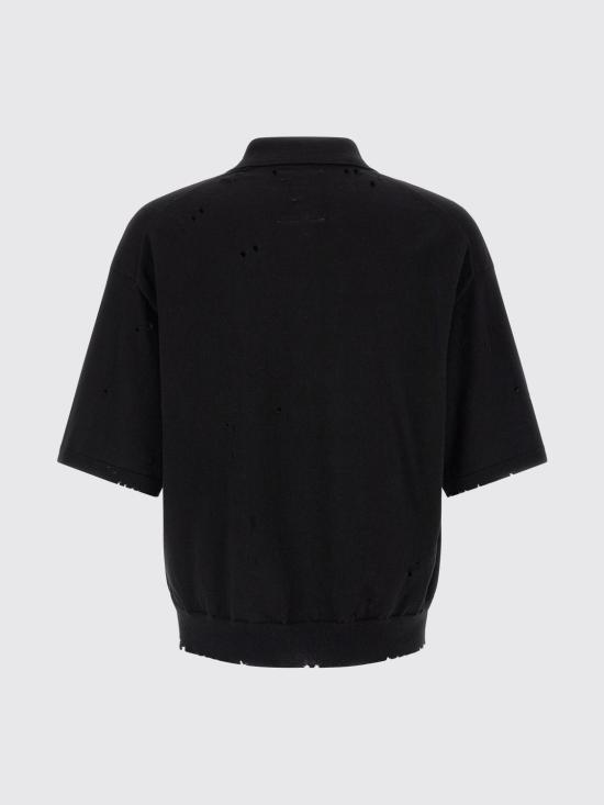 26SS 메종 미하라 야스히로 폴로 티셔츠 J16SW713 Black - MAISON MIHARA YASUHIRO