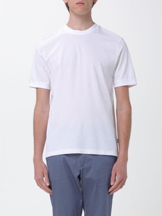 26SS 보스 반팔 티셔츠 50554626 100 White