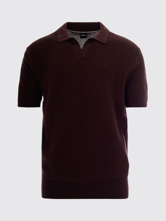 26SS 보스 폴로 티셔츠 50561613 207 Brown - BOSS