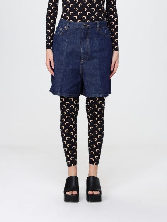 26SS 마린세르 데님 숏팬츠 WSH018ARDEN0002 BL80 Blue