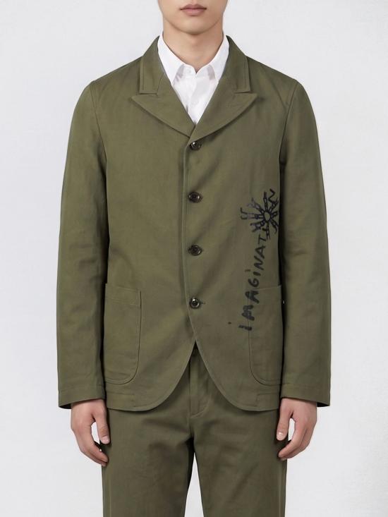 26SS 꼼데가르송 자켓 FQJ506 2 Green