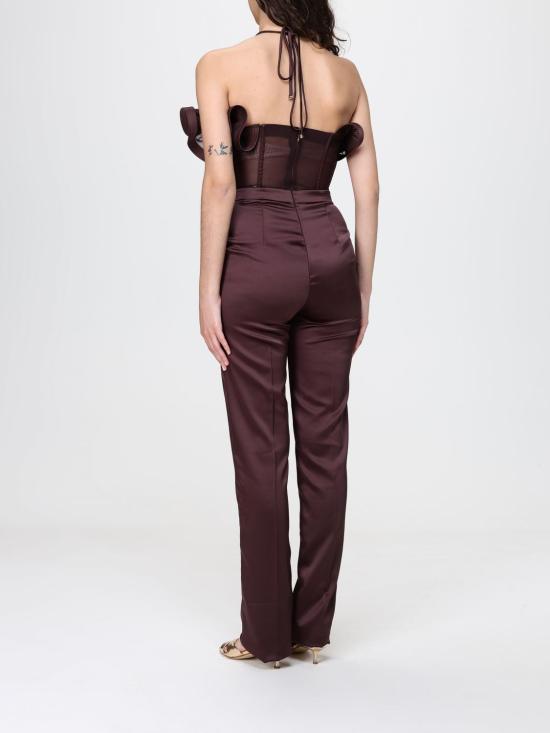 26SS 엘리자베타프랜치 점프수트 TU06562E2 644 Cocoa - ELISABETTA FRANCHI