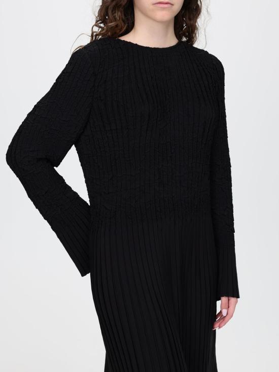 26SS 보스 미디 원피스 50552949 001 Black - BOSS