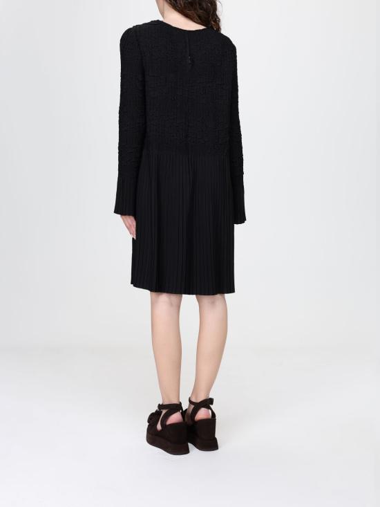 26SS 보스 미디 원피스 50552949 001 Black - BOSS