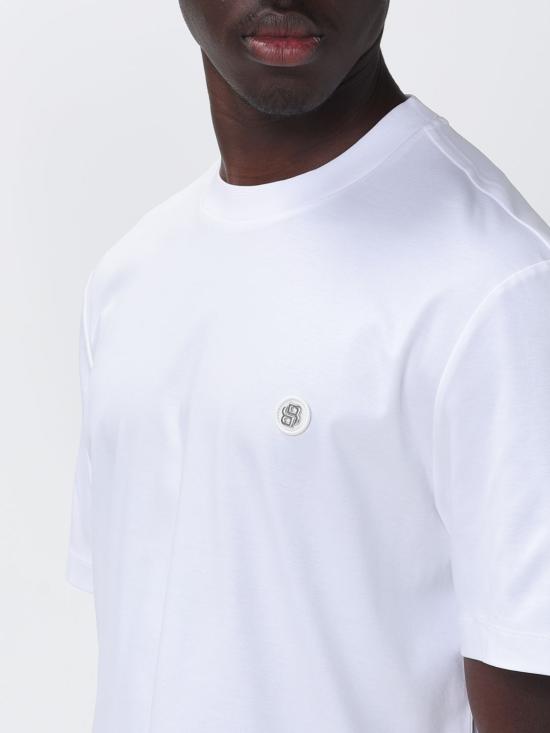 26SS 보스 반팔 티셔츠 50555844 100 White - BOSS