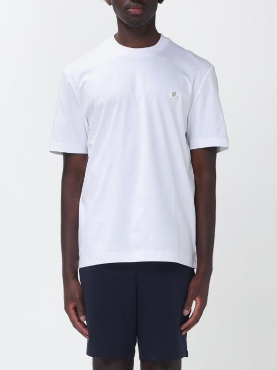 26SS 보스 반팔 티셔츠 50555844 100 White