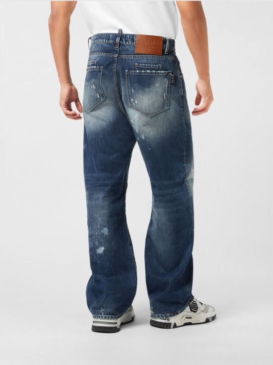26SS 필립 플레인 데님 팬츠 AAECMDT4237PDE004N 24SM Denim - PHILIPP PLEIN