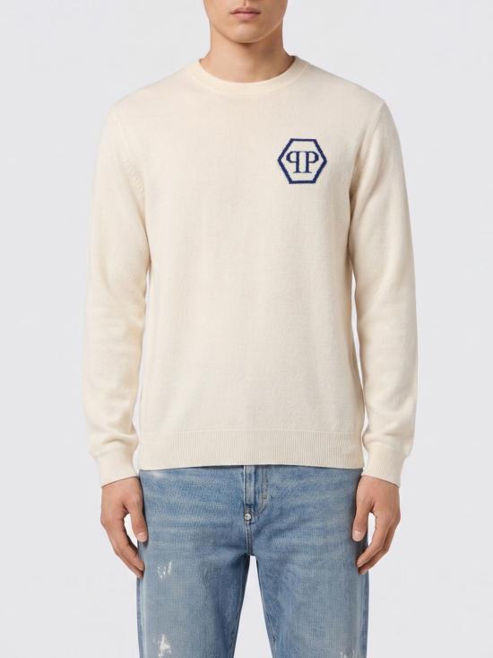 26SS 필립 플레인 스웨터 SAFCMKO1554PTE098N 01OF White