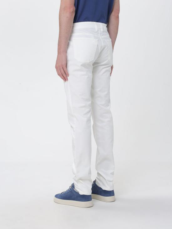 26SS 제커슨 스트레이트 팬츠 PA077GABA006 0014 White - JECKERSON