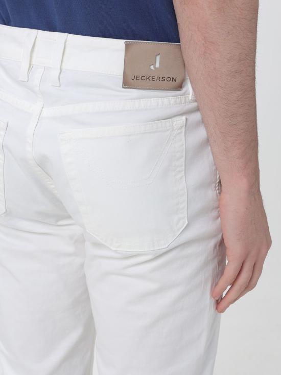 26SS 제커슨 스트레이트 팬츠 PA077GABA006 0014 White - JECKERSON