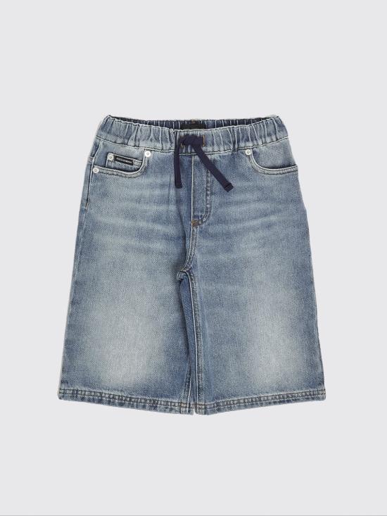 26SS [키즈] 돌체앤가바나 데님 스커트 L43Q69LDD83 S9000 Denim
