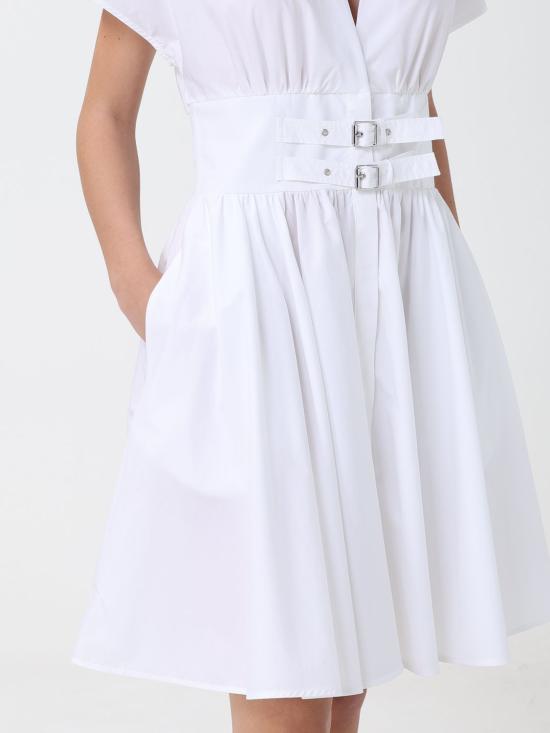 26SS 메이메이즈 미디 원피스 M6EA03 791 White - MEIMEIJ
