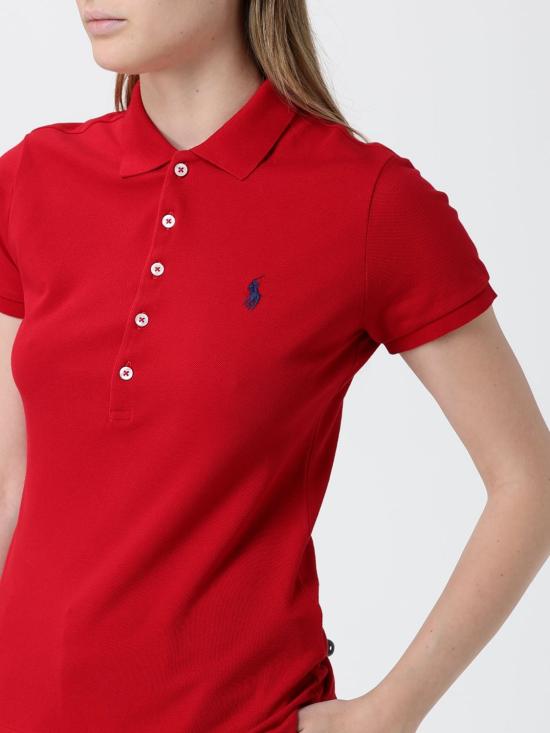 26SS 랄프 로렌 폴로 티셔츠 211B18200 008 Red - RALPH LAUREN