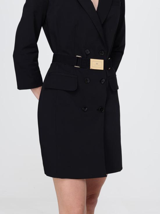 26SS 엘리자베타프랜치 숏 원피스 AB91961E2 110 Black - ELISABETTA FRANCHI