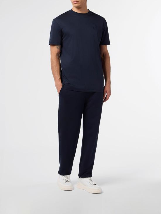 26SS 빌리어네어 반팔 티셔츠 BAFCMTK8954BTE014N 24 Navy - BILLIONAIRE