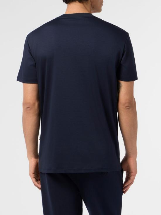 26SS 빌리어네어 반팔 티셔츠 BAFCMTK8954BTE014N 24 Navy - BILLIONAIRE
