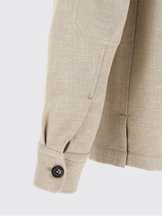 26SS 에르메네질도제냐 자켓 UHV22A3SOT6B 262 Ecru - ERMENEGILDO ZEGNA