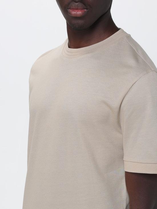 26SS 보스 반팔 티셔츠 50554626 286 Beige - BOSS