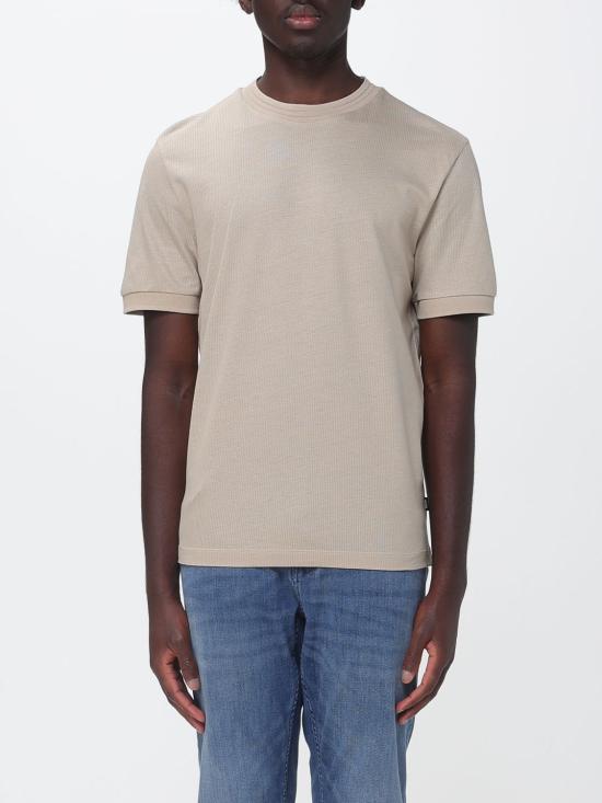 26SS 보스 반팔 티셔츠 50554626 286 Beige