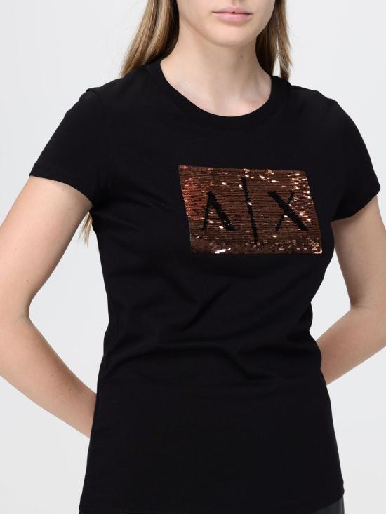 26SS 알마니 반팔 티셔츠 8NYTDLYJ73Z 6231 Black - ARMANI